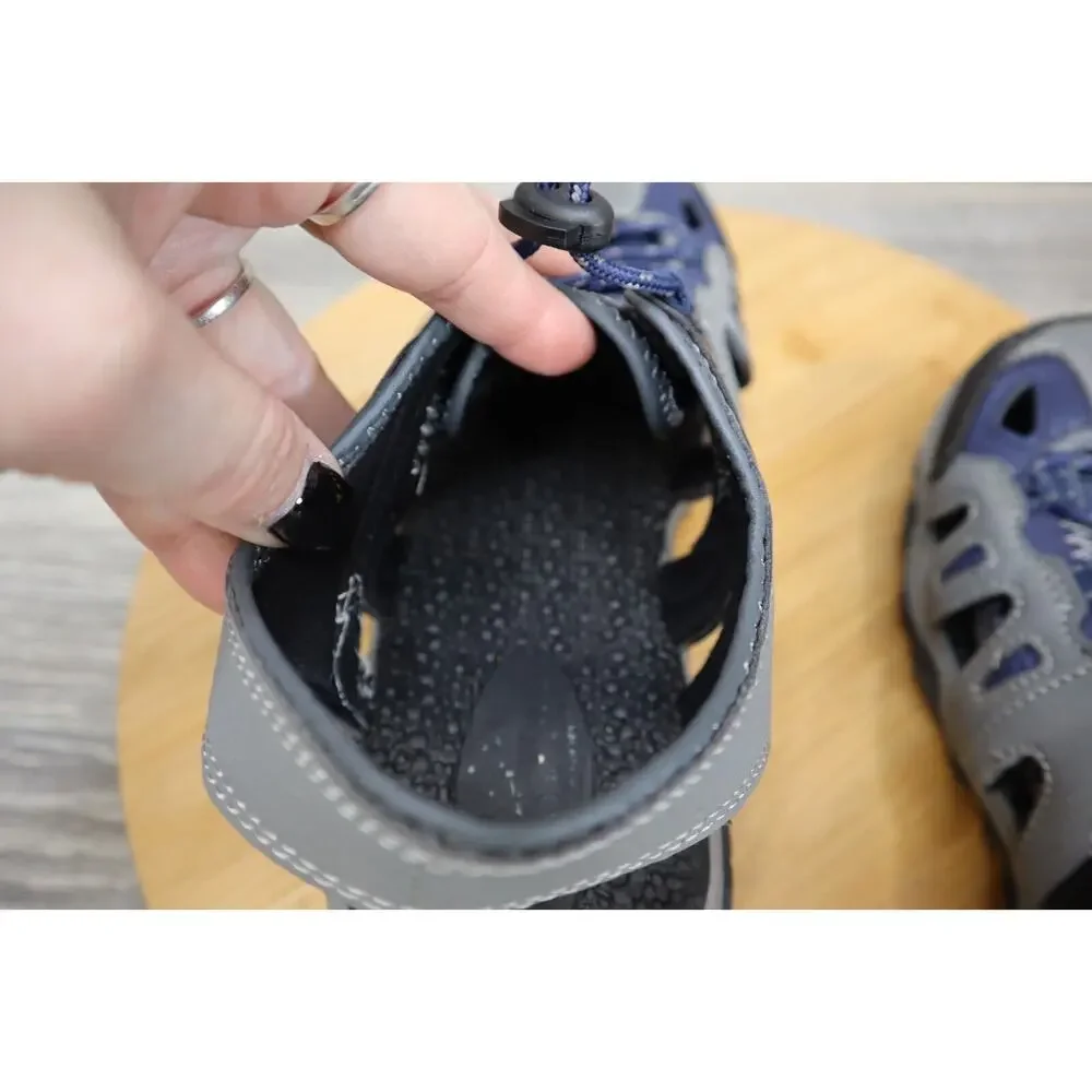Ozark Trail Shoe Mens 7 Gray Sandal Outdoor Hiking Comfort Walking Round Toe